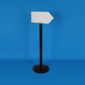 Stojak czarny drogowskaz SD/GB